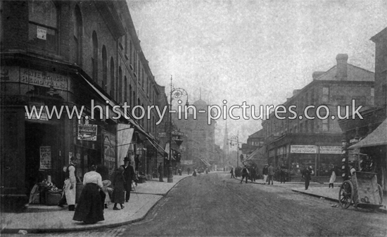 High Street, Walthamstow, London. c.1909.